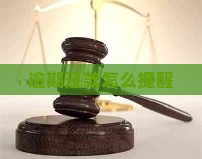 逾期还款怎么提醒