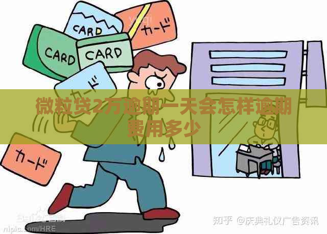 微粒贷2万逾期一天会怎样逾期费用多少