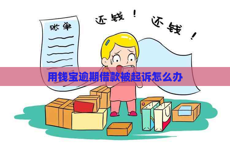 用钱宝逾期借款被起诉怎么办