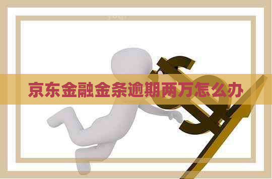 京东金融金条逾期两万怎么办