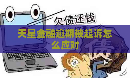 天星金融逾期被起诉怎么应对
