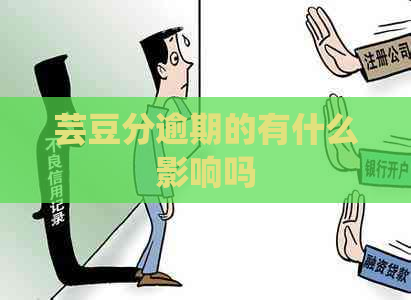 芸豆分逾期的有什么影响吗