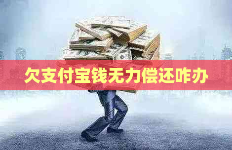 欠支付宝钱无力偿还咋办