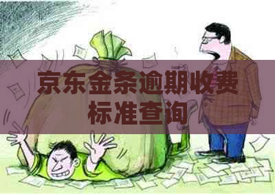 京东金条逾期收费标准查询