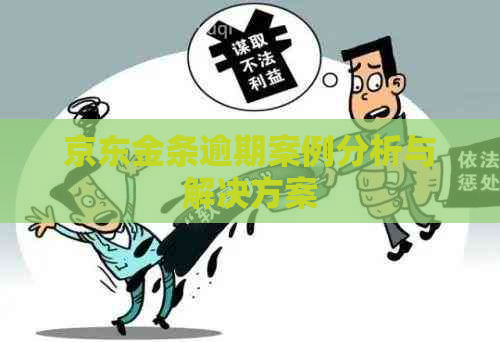 京东金条逾期案例分析与解决方案