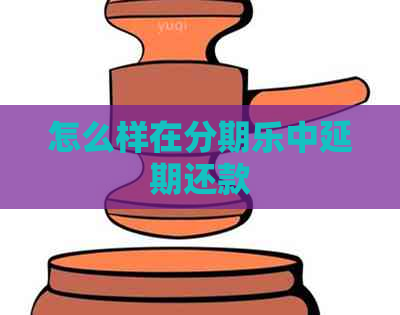 怎么样在中延期还款