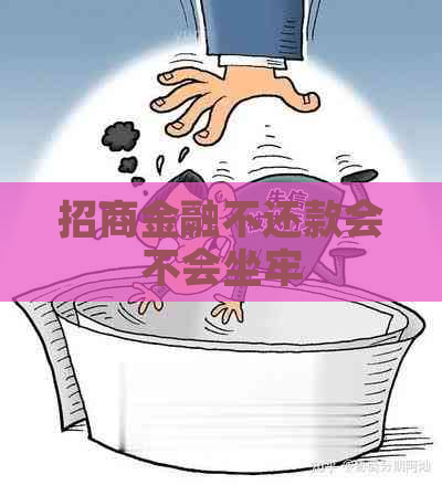 招商金融不还款会不会坐牢