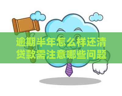 逾期半年怎么样还清贷款需注意哪些问题