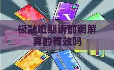 极融逾期诉前调解真的有效吗