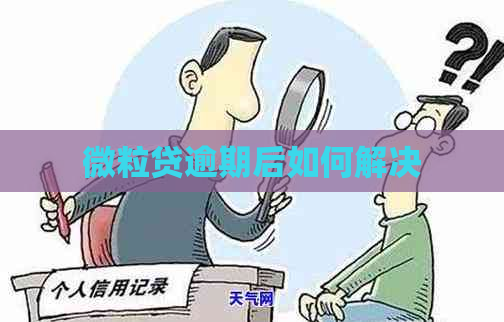 微粒贷逾期后如何解决