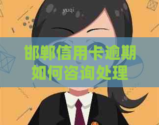 邯郸信用卡逾期如何咨询处理