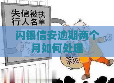 闪银信安逾期两个月如何处理