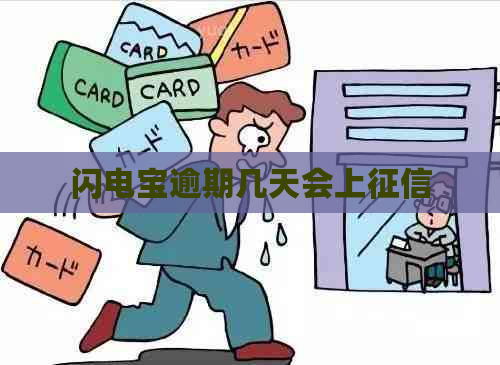 闪电宝逾期几天会上