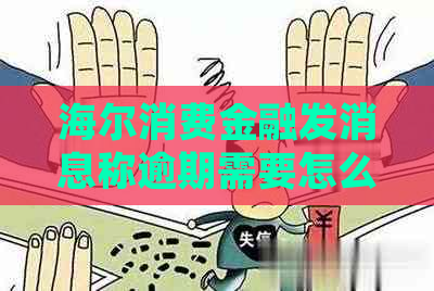 海尔消费金融发消息称逾期需要怎么处理