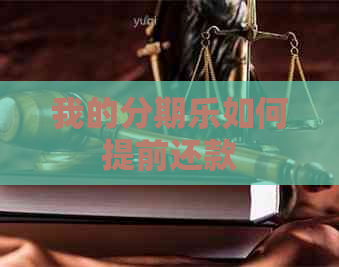 我的如何提前还款