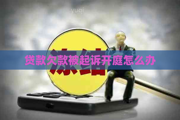 贷款欠款被起诉开庭怎么办