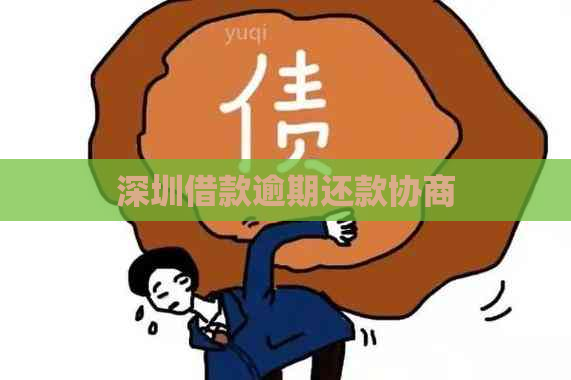 深圳借款逾期还款协商