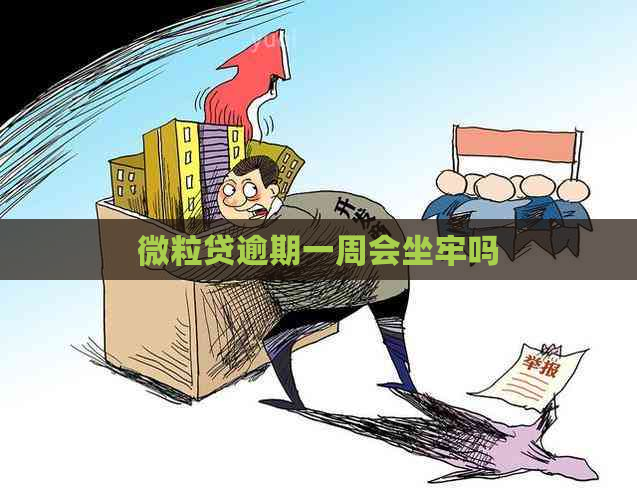 微粒贷逾期一周会坐牢吗