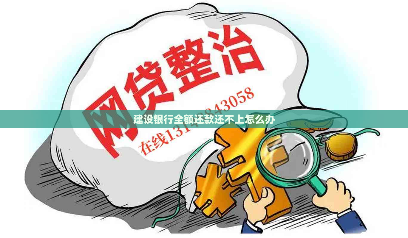 建设银行全额还款还不上怎么办