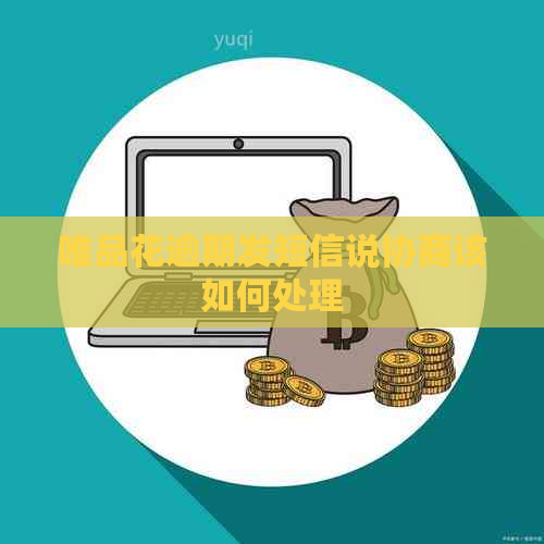 唯品花逾期发短信说协商该如何处理