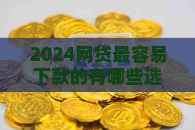 2024网贷最容易下款的有哪些选择