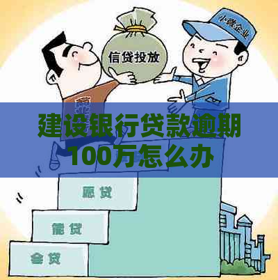 建设银行贷款逾期100万怎么办