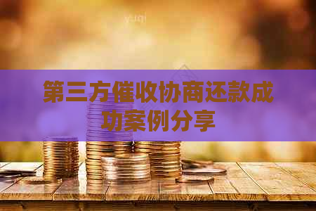 第三方协商还款成功案例分享