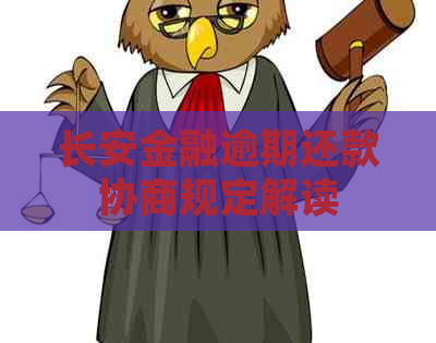 长安金融逾期还款协商规定解读