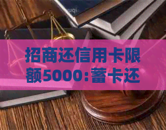 招商还信用卡限额5000:蓄卡还款信用卡限额