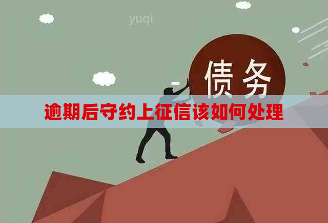 逾期后守约上该如何处理