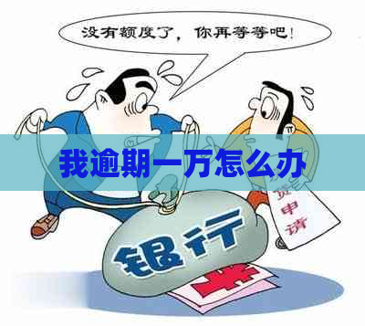 我逾期一万怎么办