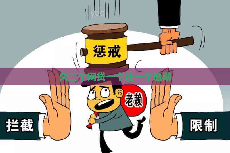 欠二个网贷一个还一个逾期