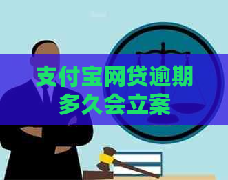 支付宝网贷逾期多久会立案