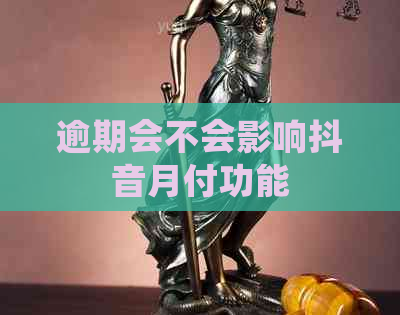 逾期会不会影响抖音月付功能