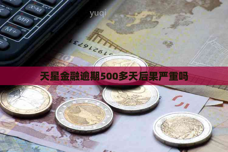 天星金融逾期500多天后果严重吗