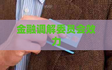 金融调解委员会效力