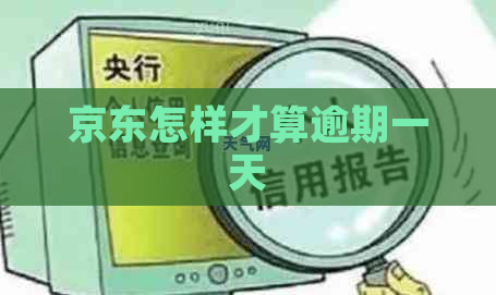 京东怎样才算逾期一天