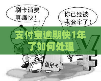 支付宝逾期快1年了如何处理