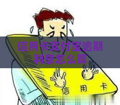 信用卡支付宝逾期利息怎么算