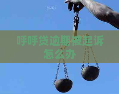呼呼贷逾期被起诉怎么办