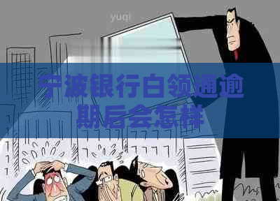 宁波银行白领通逾期后会怎样