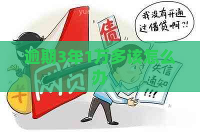 逾期3年1万多该怎么办