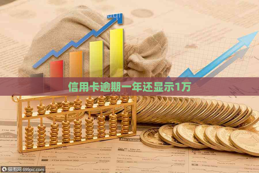 信用卡逾期一年还显示1万