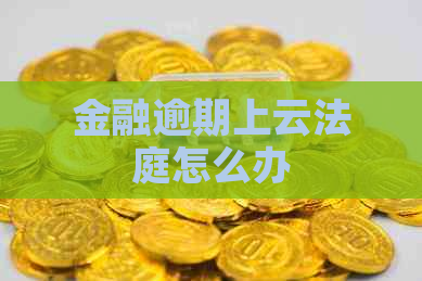 金融逾期上云法庭怎么办