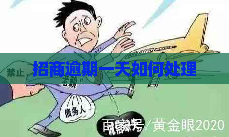 招商逾期一天如何处理