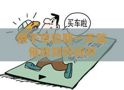 原子贷逾期一天就如何应对
