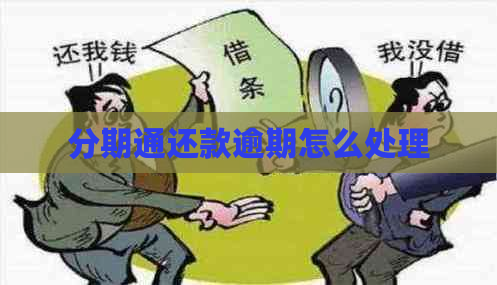 分期通还款逾期怎么处理