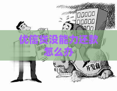 优信贷没能力还款怎么办