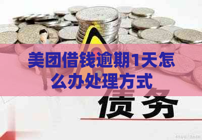 美团借钱逾期1天怎么办处理方式