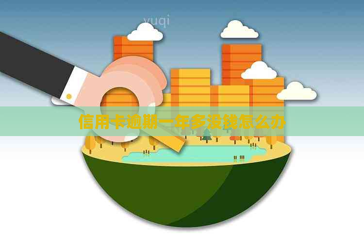 信用卡逾期一年多没钱怎么办